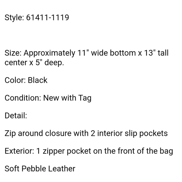 SOLD:::Tory Burch leather backpack - Picture 5 of 8